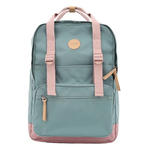 Himawari 15'' laptop backpack 1085B (blue-pink), Himawari 1085B-13