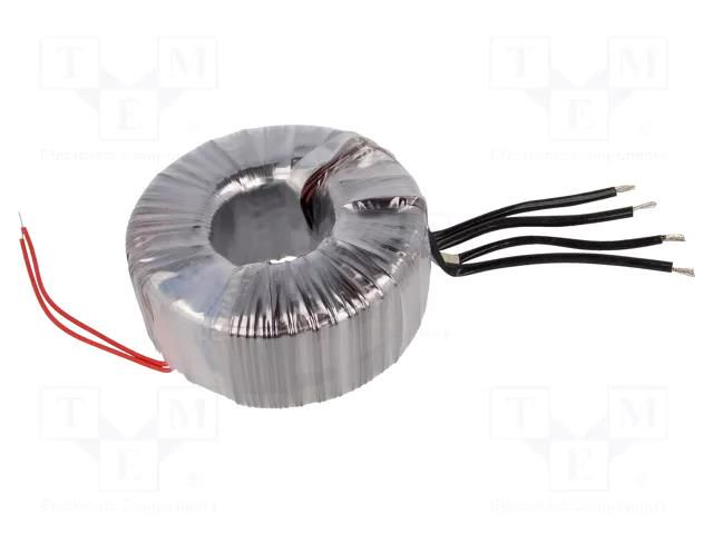 Transformer: toroidal; 600VA; 230VAC; 12V; 12V; 25A; 25A; Ø: 153mm INDEL TST600W/2X12V