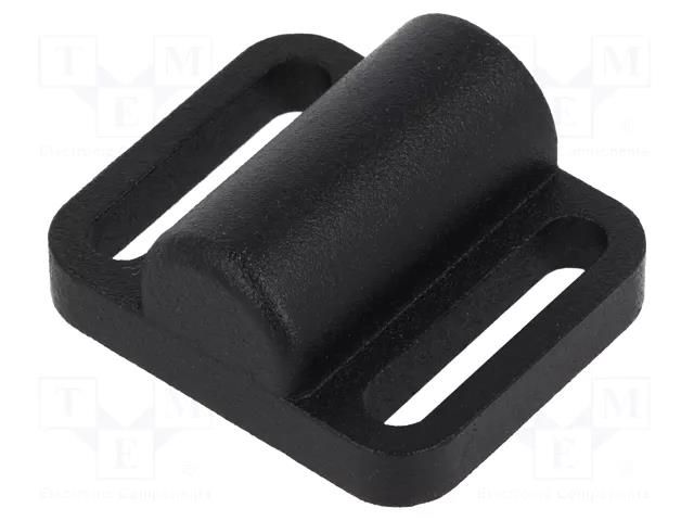 Locator; for spring latches; W: 38mm; zinc alloy; Øhole: 8mm ELESA+GANTER GN416.1-8-38