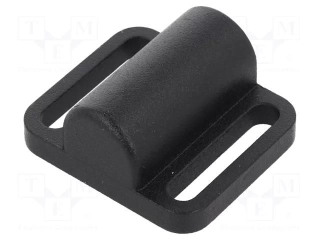 Locator; for spring latches; W: 46mm; zinc alloy; Øhole: 8mm ELESA+GANTER GN416.1-8-46
