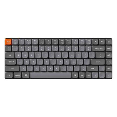 Keychron K3 Max RGB Wireless Mechanical Keyboard, Low Profile, Red Switch (Black) [K3M-H1]., Keychron K3M-H1