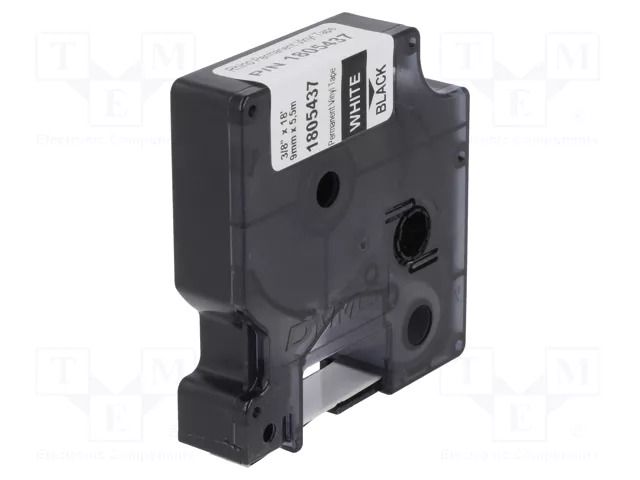 Tape; 9mm; 5.5m; black; Character colour: white DYMO DYMO.1805437