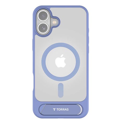 Torras Pstand Series Case for iPhone 16 (Blue), Torras X00FX1934