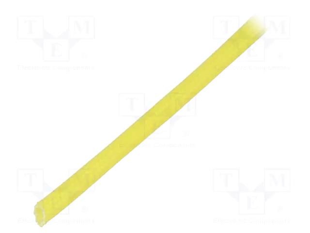 Insulating tube; fiberglass; yellow; -30÷155°C; Øint: 2mm; L: 200m FAVIER SVF3-2.0-YE-200
