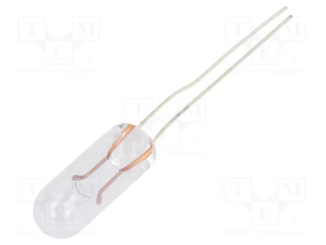 Filament lamp: miniature; 6VDC; 40mA; Bulb: T1 1/4; Ø: 4.2mm GOOBAY L3201