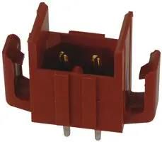 PLUG & SOCKET CONN, HEADER, 2POS, 4.2MM 2-640497-4