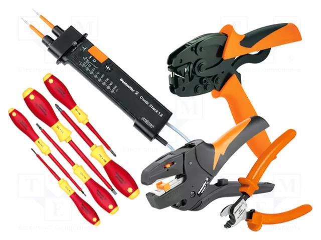 Kit: general purpose; Wire: round,flat; 0.08÷10mm2; 10pcs. WEIDMÜLLER WDM-9201650000