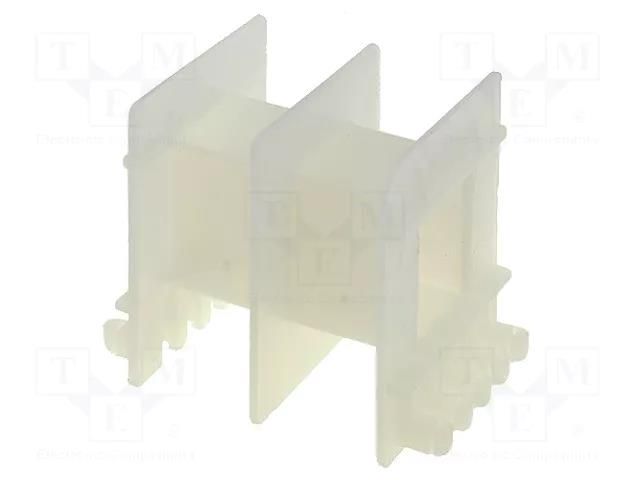 Coil former: without pins; plastic; Poles number: 2; B: 29.1mm WEISSER WE-2166-2S