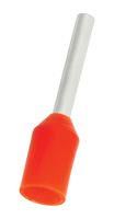 TERMINAL, WIRE FERRULE, 22AWG, ORANGE MC2205-01-OR