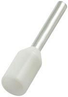 TERMINAL, WIRE FERRULE, 22AWG, WHITE MC2205-02-WT