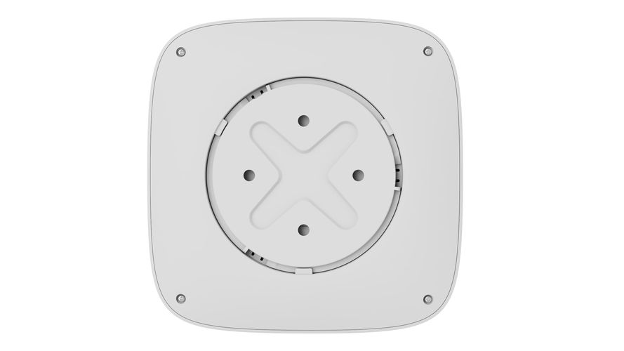 FireProtect 2 SB wireless smoke and temperature detector with siren, 10m battery, white, Ajax 49559.149.WH1