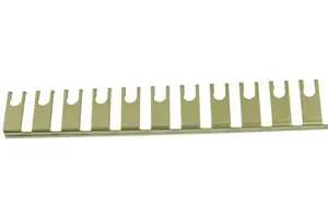 JUMPER, 10POS, 9.5MM, BRASS 600RJS-10