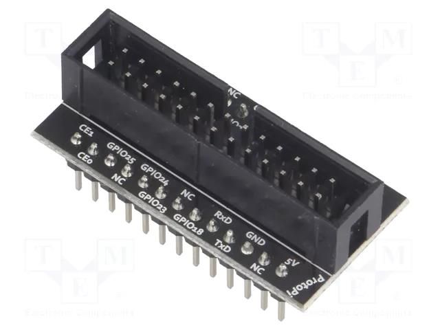 Module: adapter; IDC26,pin strips; Raspberry Pi MSX ELEKTRONIKA MSX-019