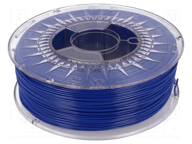 Filament: PET-G; Ø: 1.75mm; blue; 220÷250°C; 1kg DEVIL DESIGN DEV-PETG-1.75-SBL