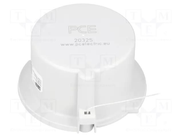 Protection; plug; male; 32A; IEC 60309; IP67; PIN: 5; 3P+N+PE PCE 20325