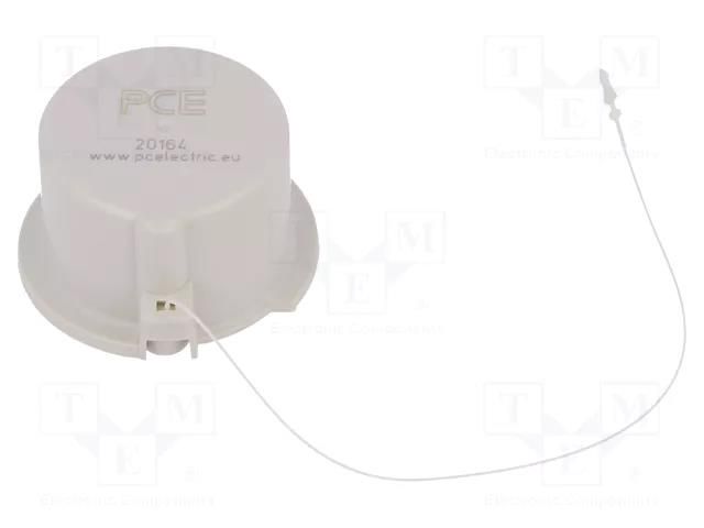 Protection; plug; male; 16A; IEC 60309; IP67; PIN: 4; 3P+PE; screwed PCE 20164