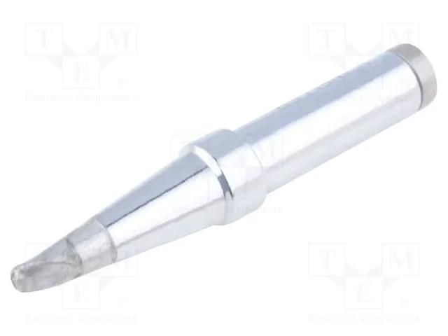 Tip; conical sloped; 2.4mm; 370°C; for  soldering iron WELLER WEL.PT-BB7