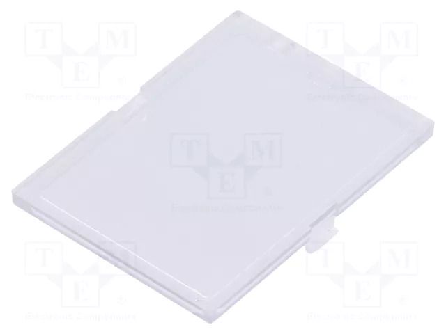 Front panel; without frame,with holder; transparent ITALTRONIC IT-P05020721F