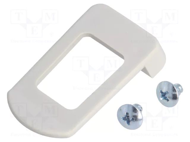 Holder; ABS; grey; Kit: screw x2 GAINTA G900G-CLIP