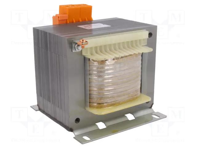 Transformer: mains; 1000VA; 230VAC; 12V; 12V; Leads: terminal block INDEL TMB1000/2X12V