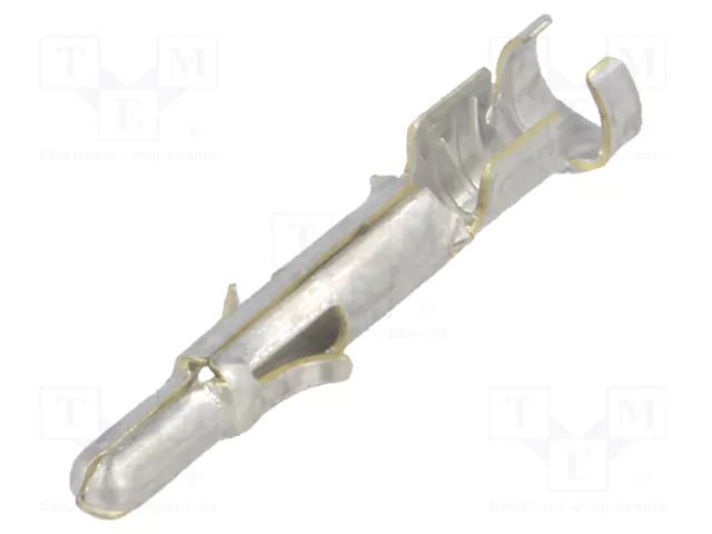 Contact; male; Universal MATE-N-LOK; brass; tinned; 0.5÷2mm2; bulk TE Connectivity MNL-926894-1