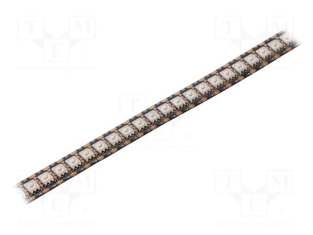 Programmable LED tape; RGB; 5050; LED/m: 144; 12mm; IP65; 140°; 5VDC WORLDSEMI HCBAA144BG