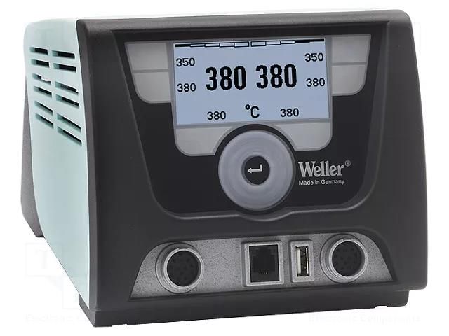 Station: control unit; Station power: 200W; 50÷550°C; ESD; Ch: 2 WELLER WEL.WX2