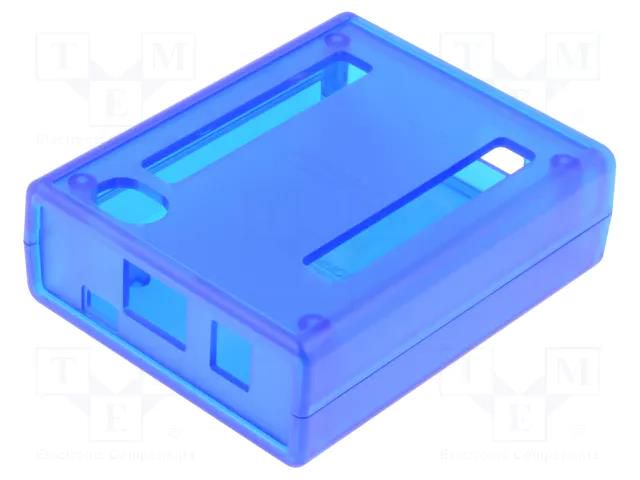 Enclosure: for computer; BeagleBone; ABS; blue; X: 77mm; Y: 95mm HAMMOND HM-1593HAMDOGTBU