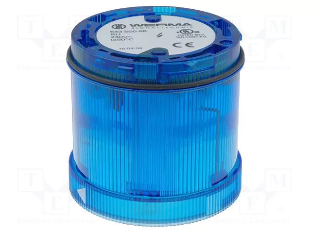 Module: light signaller; blue; xenon arc lamp; 230VAC; IP65 WERMA WER-64350068