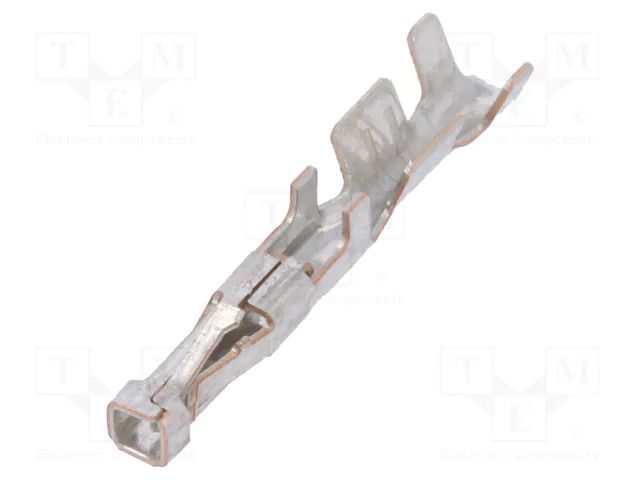 Contact; female; Micro MATE-N-LOK; tinned; 0.2÷0.5mm2; crimped TE Connectivity 794610-1