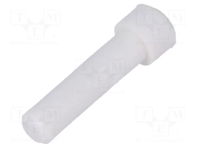 Sealing pin; male/female; white; DT,DTP; Size: 12,16 DEUTSCH 114017