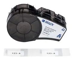 LABELS, PRINTER, 0.5" X 1", BLK/WHT M21-131-499.