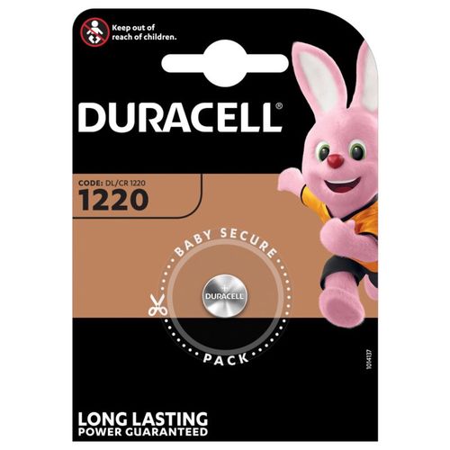 Lithium Battery CR1220 3V Duracell CR1220/DUR