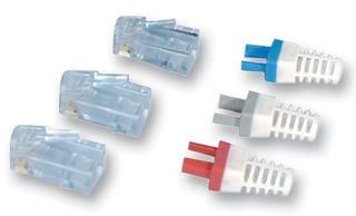 CONNECTOR KIT, EZ-RJ45 CAT 6+ & STRAIN RELIEF 100 011C