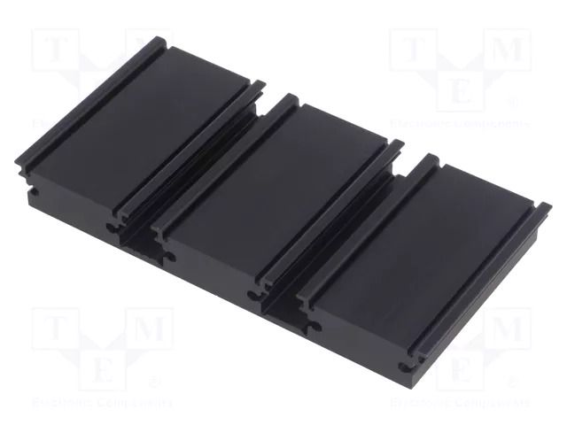 Heatsink: extruded; TO218,TO220,TO247,TO264,TO3; black; L: 50mm FISCHER ELEKTRONIK SK484/50/SA