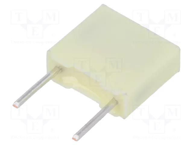 Capacitor: polyester; 3.3nF; 63VAC; 100VDC; 5mm; ±10%; R82; THT KEMET R82EC1330AA50K