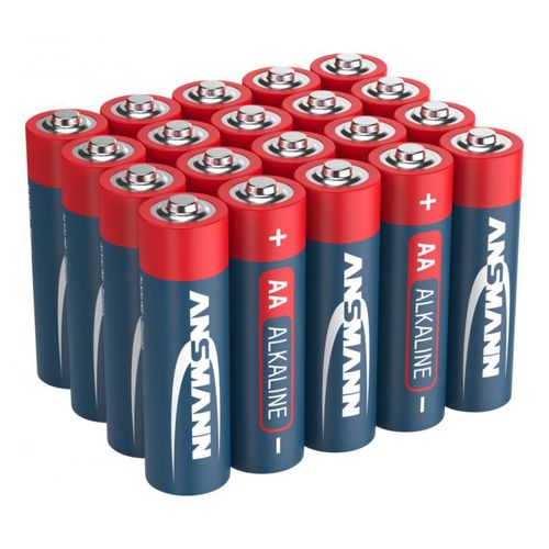 Alkaline Battery LR6 (AA) 1.5V 2800mAh 20pcs box ANSMANN LR6A/ANS-20