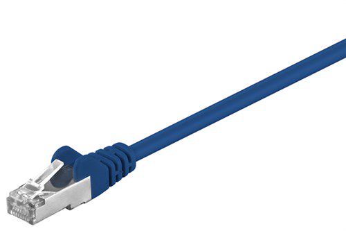 CAT 5e Patch Cable, F/UTP, blue, 2 m - copper-clad aluminium wire (CCA) 50159