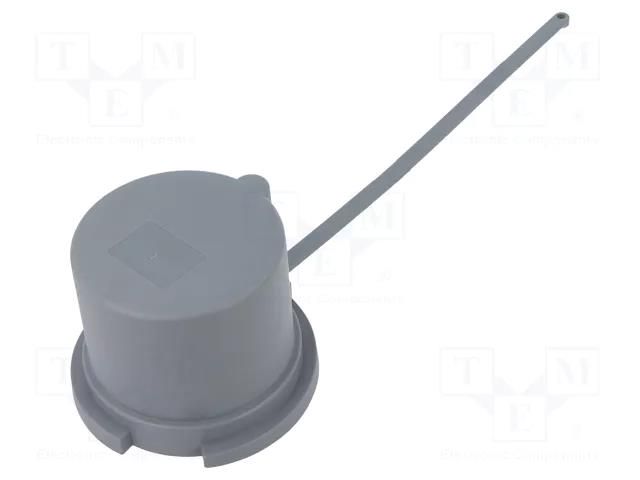 Protection; plug; male; 63A; IEC 60309; IP67; 2P+PE,3P+N+PE,3P+PE PCE TS7632G