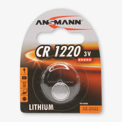 Lithium battery CR1220 3V ANSMANN CR1220/ANS 4013674020065