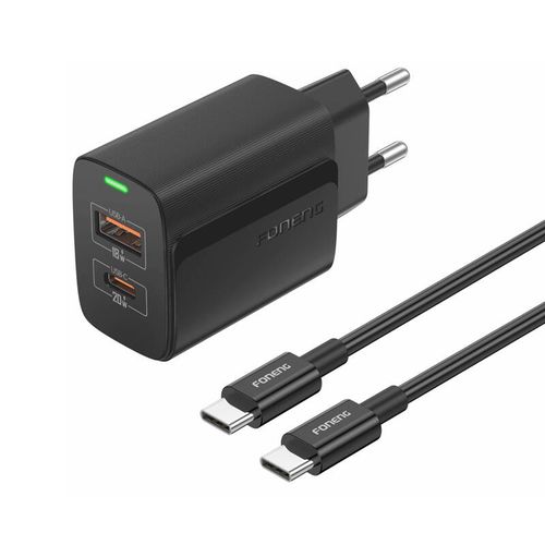 Foneng EU66 A+C 2 Charger Black, Foneng EU66 C-C/black