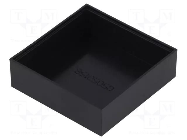 Enclosure: designed for potting; X: 50mm; Y: 50mm; Z: 15mm; ABS GAINTA G505015B