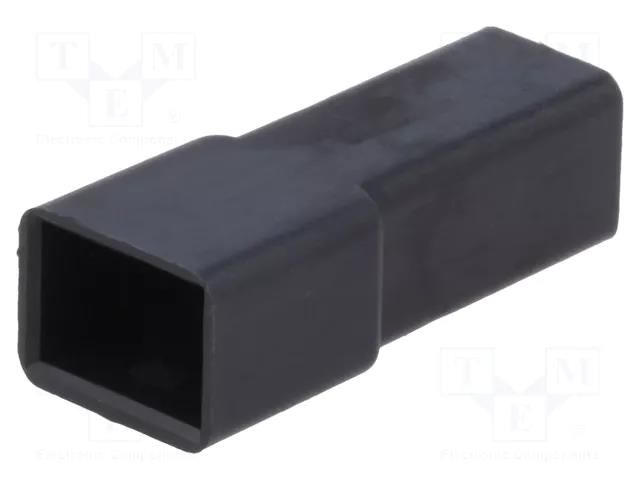 Terminals cover; male; for push-on 6.3mm connectors with lock TE Connectivity 180916-5