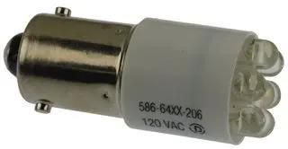 LED BULB, MINI BAYONET/BA9S, WHITE 586-6406-206F