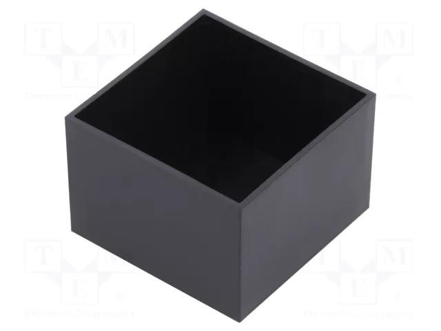 Enclosure: designed for potting; X: 38.8mm; Y: 38.8mm; Z: 26.5mm GAINTA G383826B