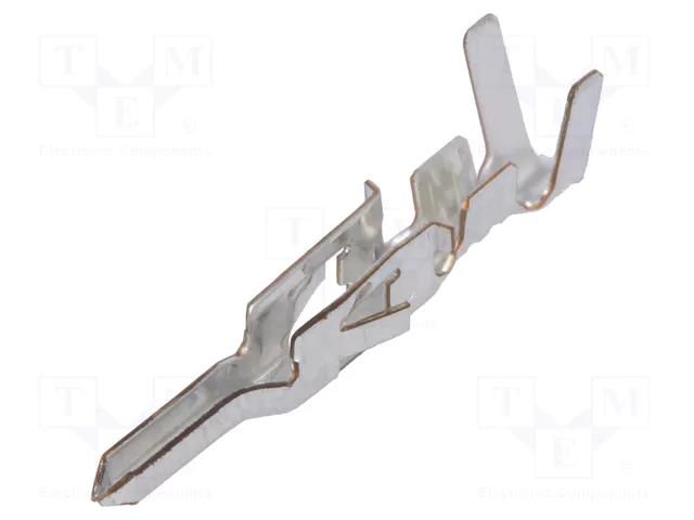 Contact; male; Mini-Fit Jr; phosphor bronze; tinned; 24AWG÷18AWG MOLEX MX-5558PBT