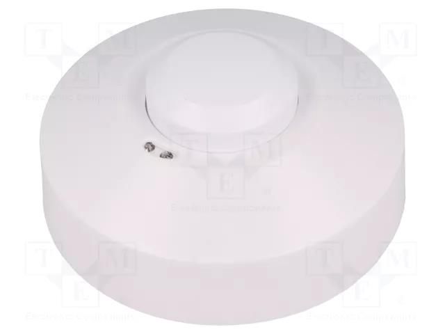 Sensor: microwave motion detector; Connection: screw terminals F&F DRM-02