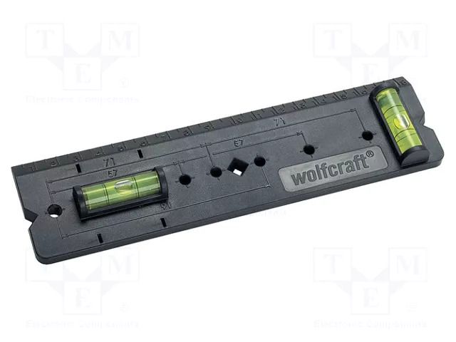 Level; L: 185mm; Width: 50mm WOLFCRAFT WF4050000