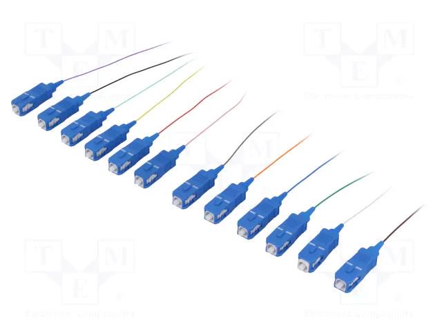 Optic fiber pigtail; OS2; SC/UPC; 2m; Optical fiber: 9/125um; LSZH LOGILINK FL0SC02