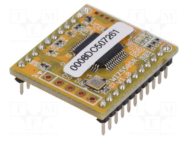 Module: Ethernet; 3.3VDC; PIN: 22; -40÷85°C WIZNET WIZ550SR